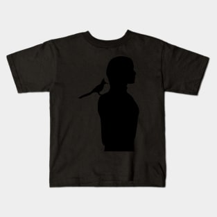 Katniss: Silhouette! Kids T-Shirt